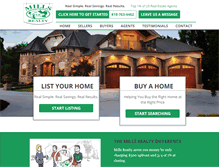 Tablet Screenshot of millsrealty.com